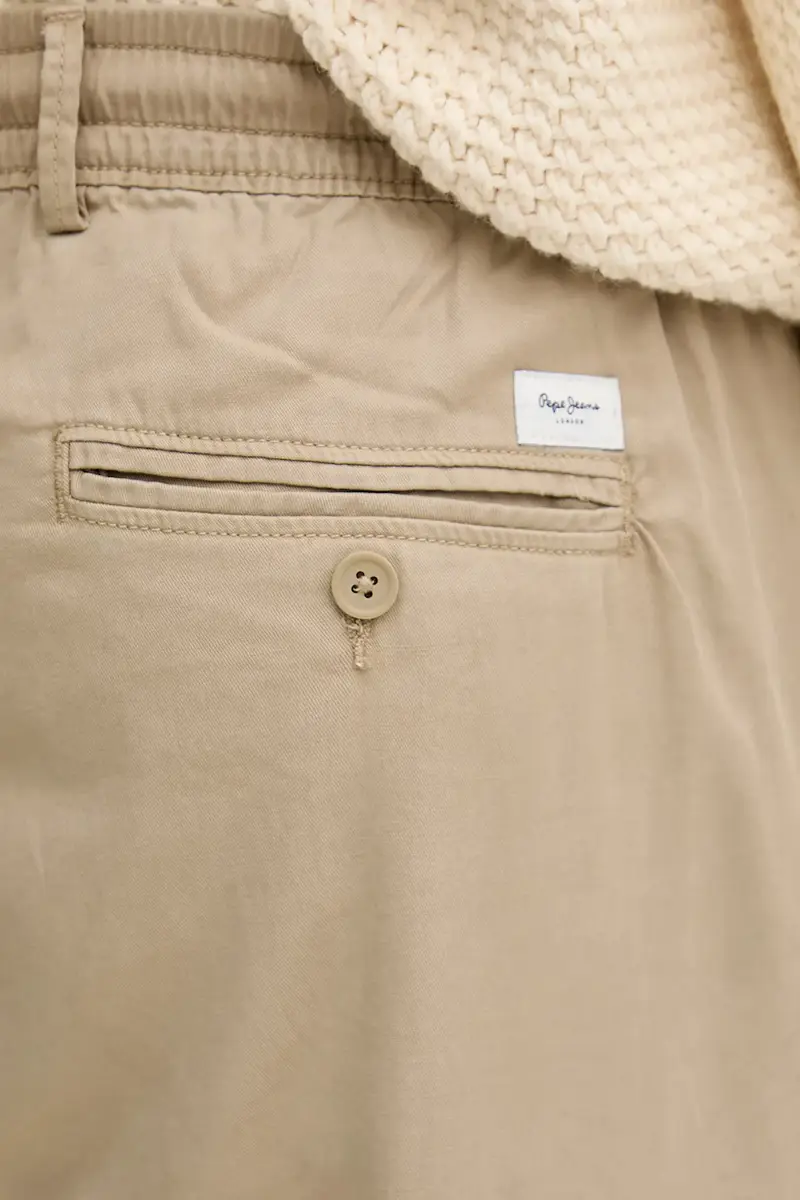 pantaloni uomo colore beige PM2100005 miniatura 4