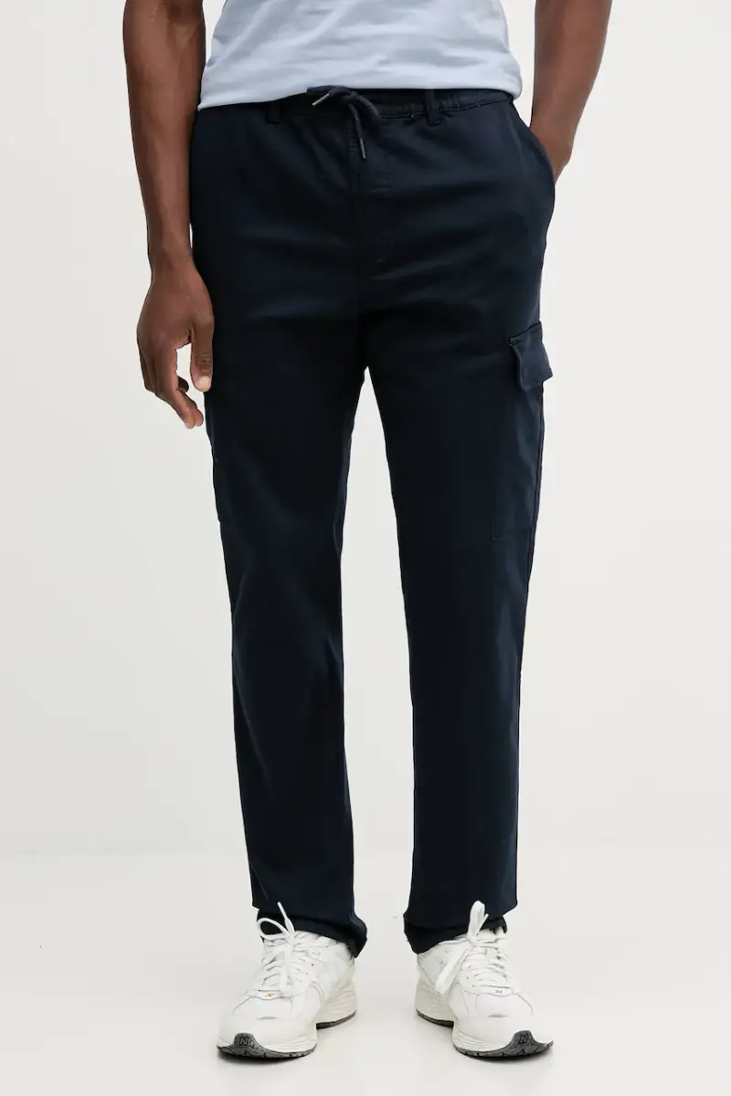 pantaloni uomo colore blu navy PM211725