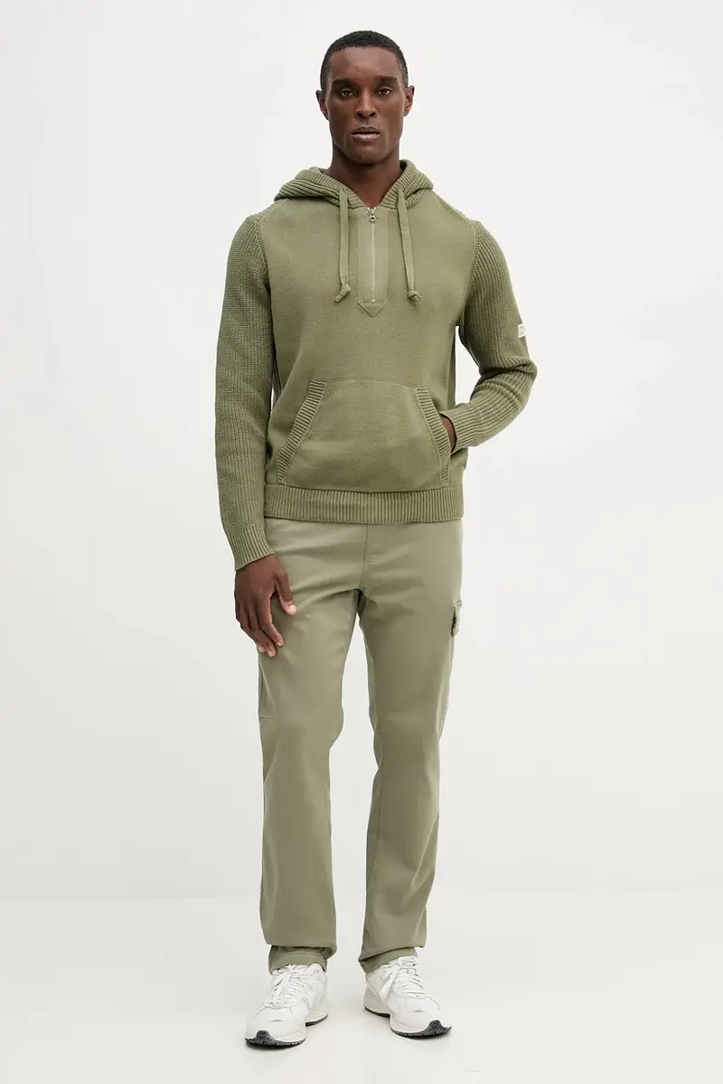 pantaloni uomo colore verde PM211725 miniatura 2