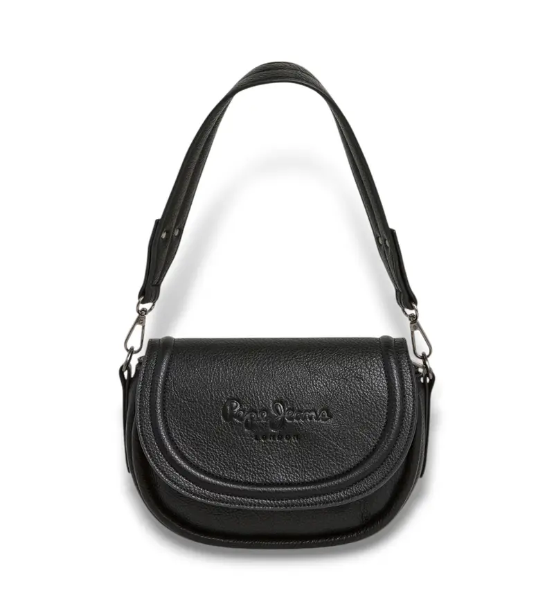 per donna. PL0300006 Borsa Crisha nera (OSFA), Nero, Casual, Poliuretano Pelle