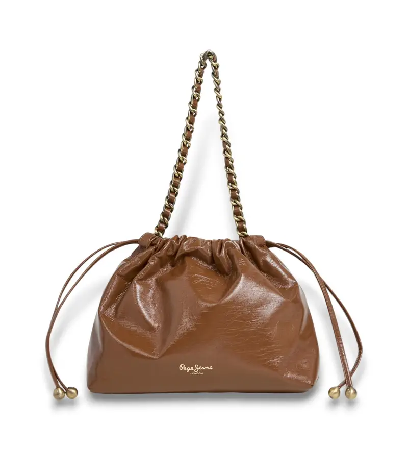 per donna PL0300036 Borsa Giselle marrone (OSFA), Casual, Poliuretano