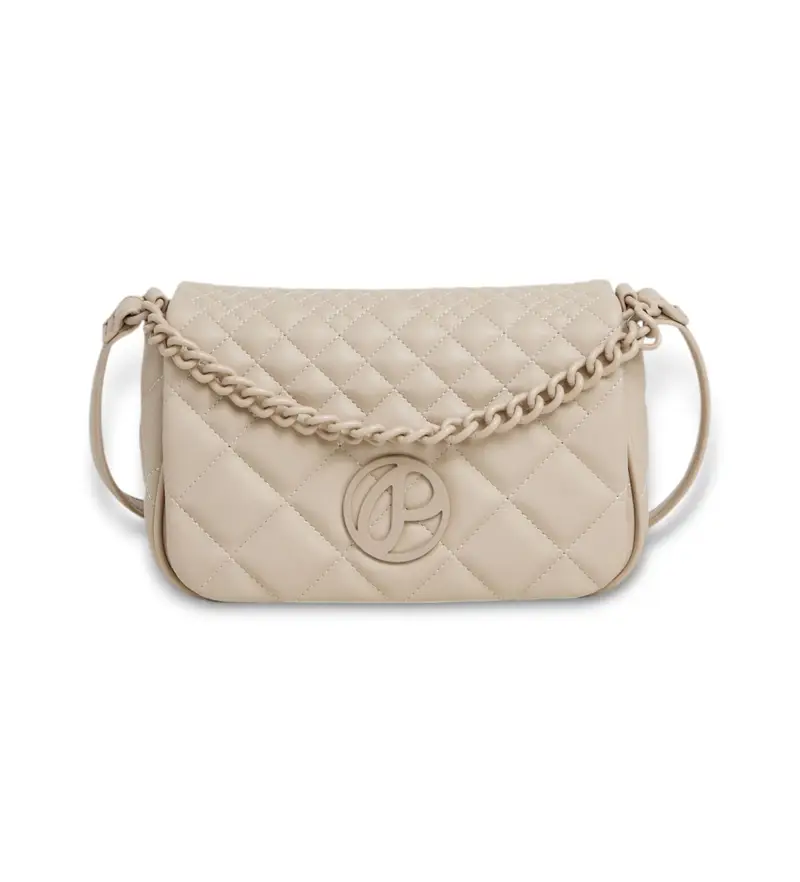 per donna PL0300044 Borsa beige Giorgia (OSFA), Casual, Da sera, Poliuretano