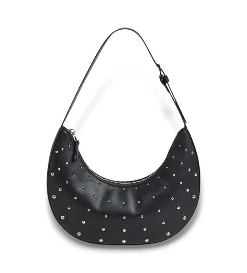 per donna. PL0300049 Borsa Galaxina nera (OSFA), Nero, Casual, Da sera, Poliuretano