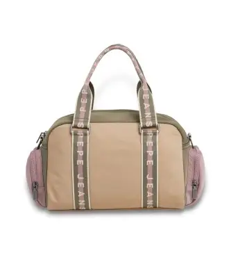per donna PL0300058 Borsa Gaiane, marrone e verde (OSFA), Casual, Poliamide