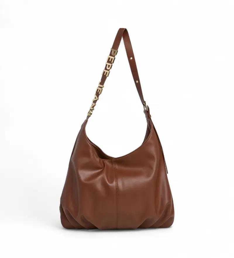 per donna PL0300076 Borsa marrone Ginevre (OSFA), Casual, Poliuretano