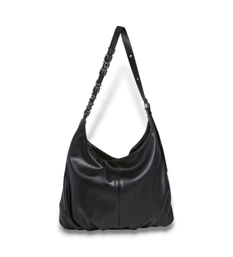 per donna. PL0300076 Borsa nera Ginevre (OSFA), Nero, Casual, Poliuretano Pelle