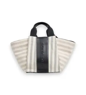 per donna PL0300138 Aria Bella borsa bianca (OSFA), Nero, Casual, Poliestere