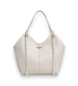 per donna PL0300167 Borsa Teleri bianco crema (OSFA), Casual, Poliuretano