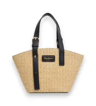 per donna PL0300177 Borsa beige Tristen (OSFA), Casual, Poliuretano Nero