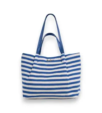per donna PL0300181 Borsa Blue Tuesday (OSFA), Casual, Cotone Blu