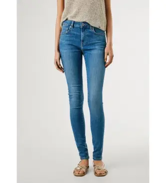 per donna PL2047284AA Jeans skinny blu Regent (27/30), Casual, Cotone, Denim Blu medio