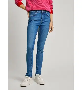 per donna PL204728NC3 Jeans skinny fit Regent blu (25/32), Casual, Cotone, Denim, Sostenibile
