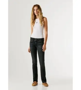 per donna PL20472989FA Jeans Venus neri (25/32), Nero, Casual, Cotone