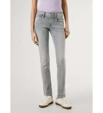 per donna PL2047298AA Jeans Venus Slim grigi (29/30), Casual, Grigio, Cotone, Denim