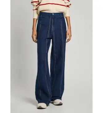 per donna PL204997 Jeans larghi in tessuto blu (30/32), Casual, Denim, Sostenibile