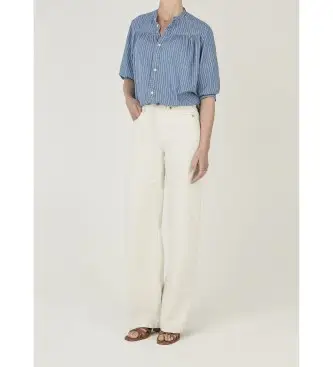 per donna PL20506961S0 Jeans dritti Lexa beige (31/30), Casual, Cotone