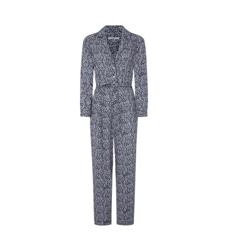 per donna PL230497 Tuta blu di Lucie (XS), Casual, Modal, Manica lunga