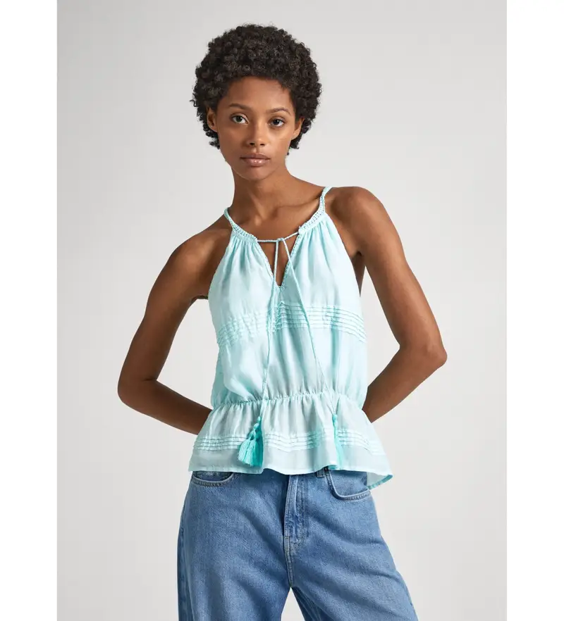 Pepe Jeans Top Donna Turchese 2681427