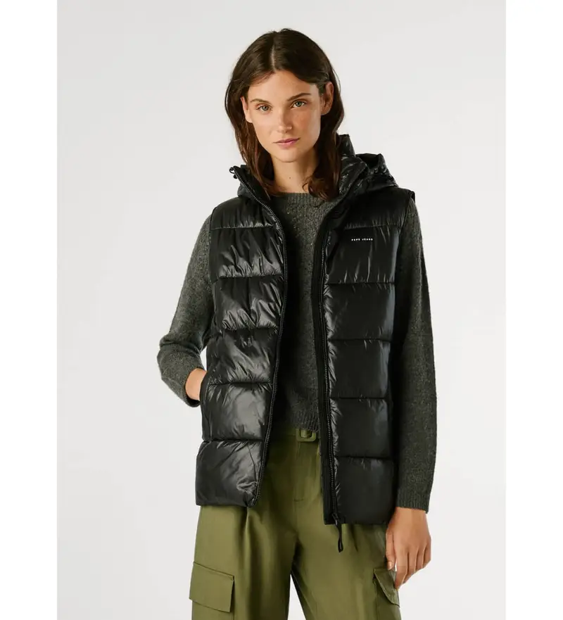 Pepe Jeans Gilet Donna Nero 3818742