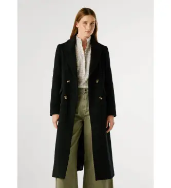 per donna PL4024361 Cappotto nero Taylor (M), Casual, Cotone