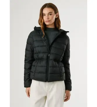 per donna PL4024378 Cappotto Sally nero (XL), Casual, Poliamide