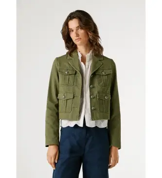 per donna PL4024449 Giacca verde Gigih (L), Casual, Cotone