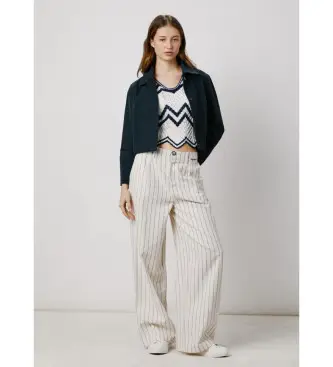 per donna PL402586 Jo giacca blu (L), Casual, Cotone, Beachwear, Polister riciclato, Sostenibile