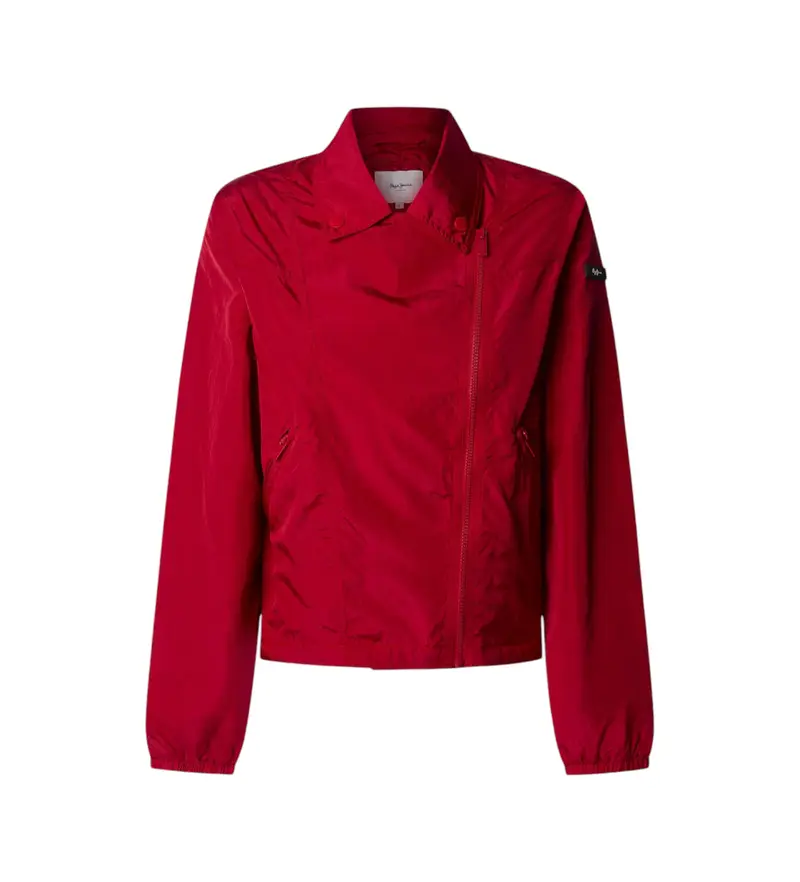 per donna. PL402587 Giacca rossa Jenny (XS), Rosso, Casual, Nylon