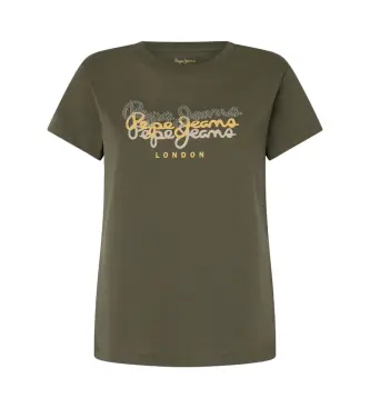 per donna PL505941 Maglietta verde Galey (S), Casual, Cotone, Manica corta