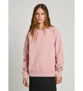 per donna PL581468 Felpa rosa Lindy (M), Casual, Cotone