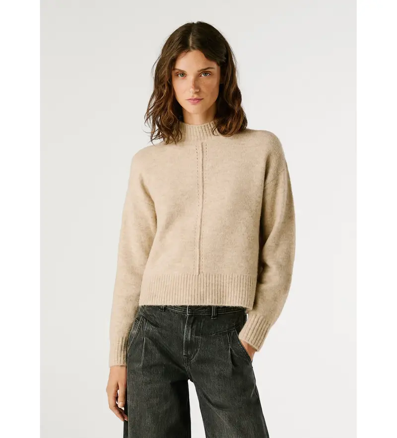 per donna PL7000032 Maglione beige Cecil (M), Casual, Acrilico