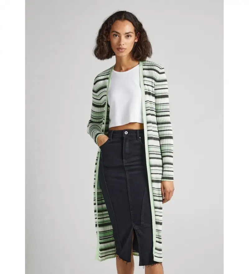 Pepe Jeans Cardigan Donna Verde 4058122