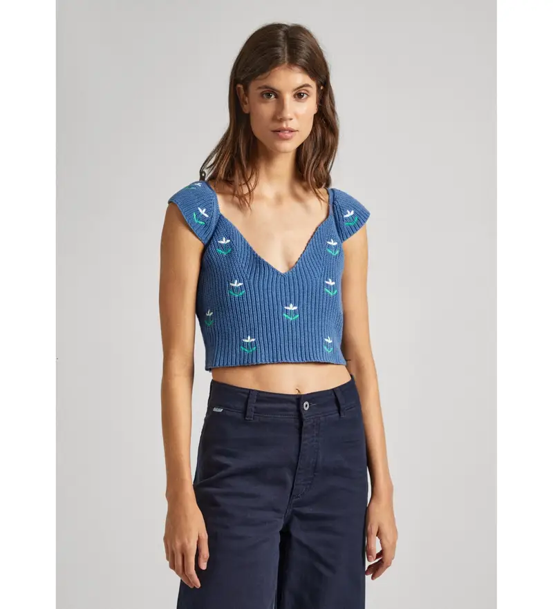 Pepe Jeans Top Donna Verde 4038869