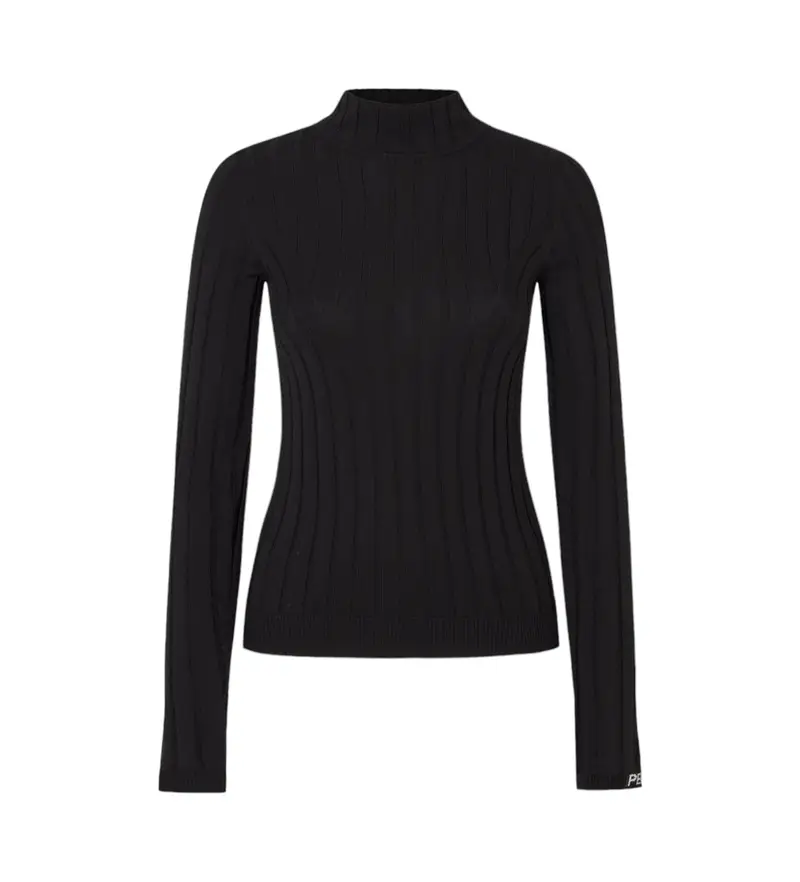 per donna PL702224 Maglione Izabel nero (XS), Casual, Cotone