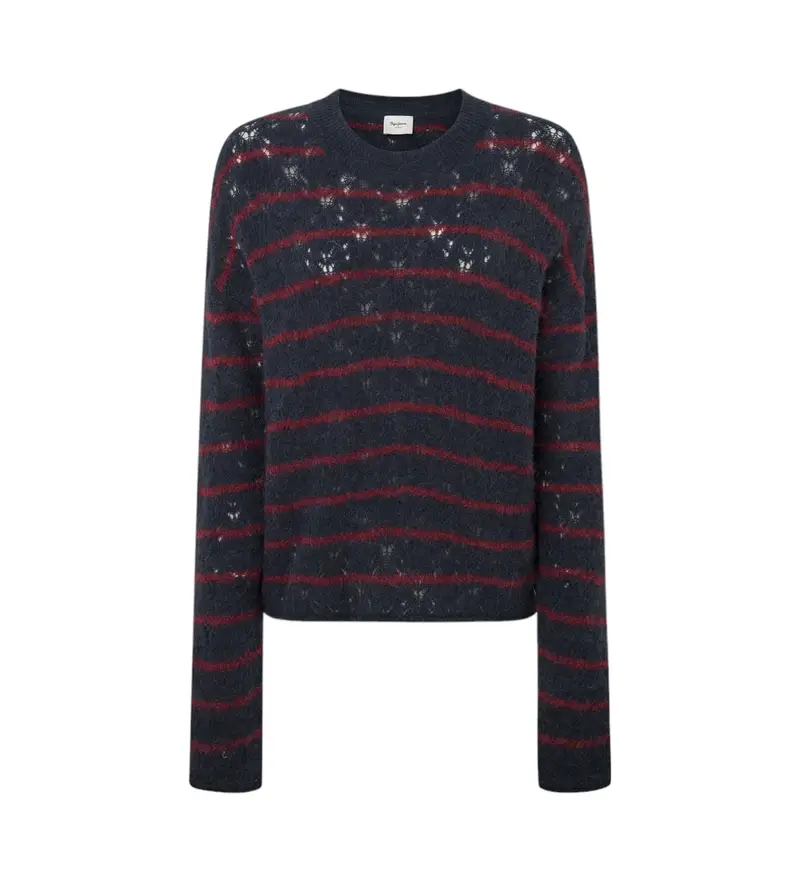 per donna PL702233 Maglione Heven blu scuro (XS), Casual, Poliamide, Navy