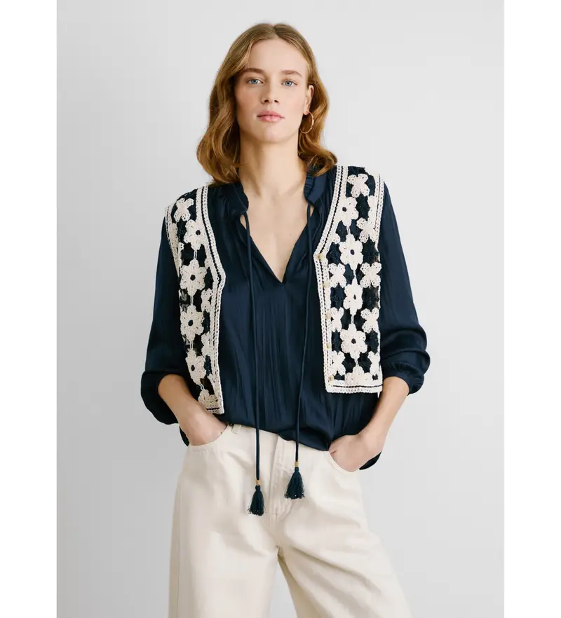 Pepe Jeans Gilet Donna Bianco 4037235