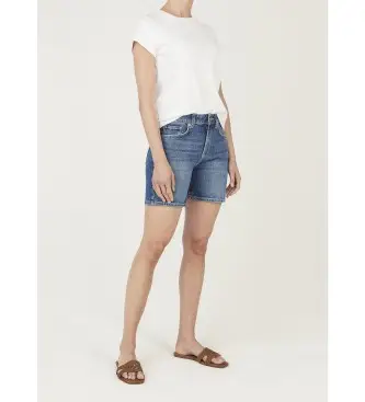 per donna PL80000333A2 Mary blu corta regolare (24), Casual, Cotone, Denim Blu medio