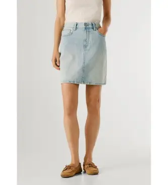 per donna PL90119322V1 Minigonna blu Lilly (L), Casual, Cotone, Denim