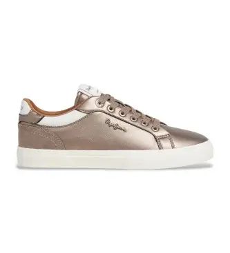 per donna PLS300005 Sneakers Kenton Glam in bronzo (36), Basso, Stringhe, Casual
