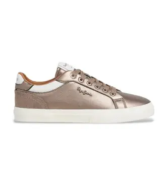 per donna PLS300005 Sneakers Kenton Glam in bronzo (40), Basso, Stringhe, Casual