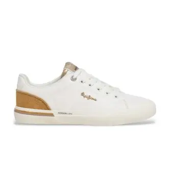per donna PLS300009 Sneakers Kenton Campus bianco sporco (37), Basso, Stringhe, Casual