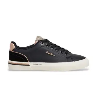 per donna PLS300009 Sneakers nere Kenton Campus (37), Nero, Basso, Stringhe, Casual