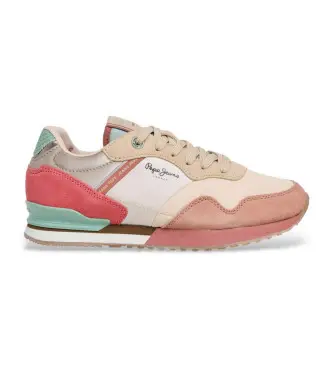 per donna PLS400024 Sneakers multicolor London Sea (41), Basso, Stringhe, Casual, Multicolore
