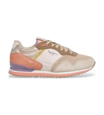per donna PLS400025 Sneakers beige London Sand (36), Basso, Stringhe, Casual