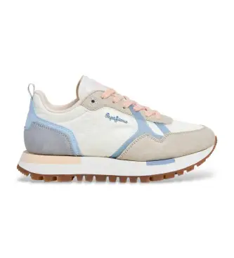 per donna PLS400026 Sneakers multicolor Ari Fresh (36), Basso, Stringhe, Casual, Multicolore Pelle