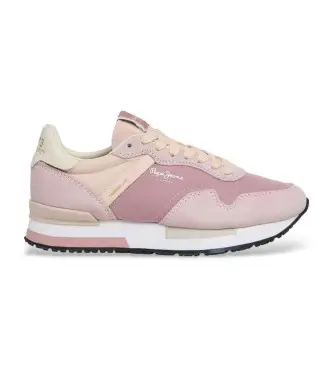 per donna PLS400033 Sneakers rosa Hailon Basic (36), Basso, Stringhe, Casual