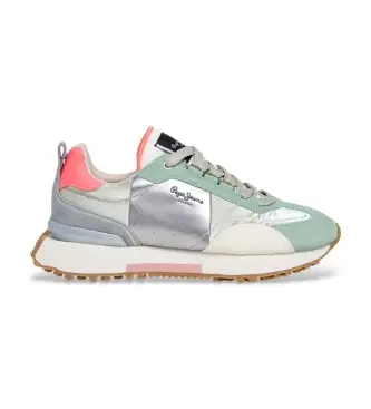 per donna PLS600040 Sneakers Archer Soft verdi (36), Basso, Stringhe, Casual, Verde Pelle