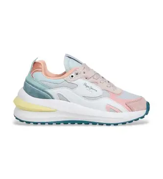 per donna PLS600045 Sneakers in pelle multicolore Winslow Young (36), 3 a 5cm, Stringhe, Casual