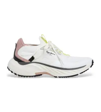 per donna PLS600053 Sneakers bianche Cromer Club (36), Bianco, Basso, Stringhe, Casual