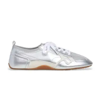 per donna PLS600057 Sneakers Noa Shine Silver (37), Argento, Basso, Stringhe, Casual